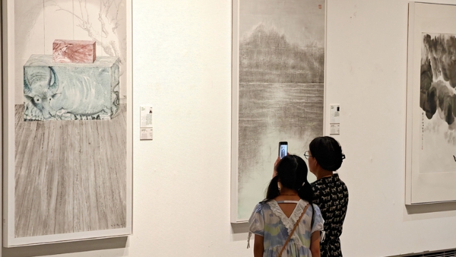 2024國家藝術基金推廣交流資助項目 “后海派”藝術作品巡展正在展出